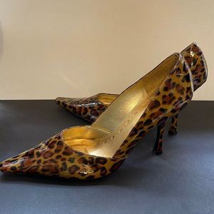 BCBG Girls “ Leopard” Stiletto Pumps
